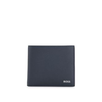 BOSS Wallet with silver-foil logo