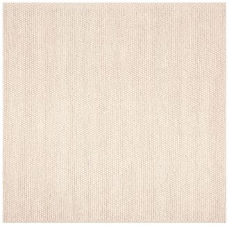 Safavieh Alfombra lana fibra natural marfil 152 x 152 cm