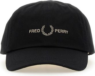 Fred Perry Baseball Hat With Logo-Uomo