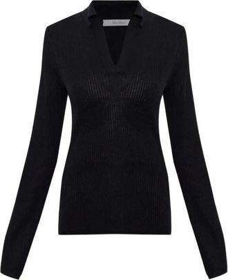 Max Mara Truien & Vesten, Dames, Blauw, XS, Gergo Top