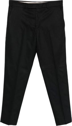Pantaloni Torino tapered tailored trousers - Black