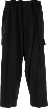 Yohji Yamamoto Black Wool Pant