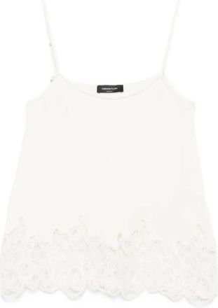 Fabiana Filippi Top con finitura in pizzo - Toni neutri