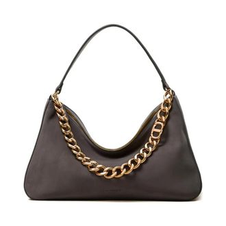 Twinset Shoulder Bags, female, Gray, ONE SIZE, Stylish Bags Collection