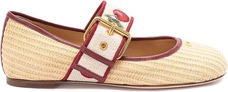 Valentino Garavani Vg Bribri Ballerinas