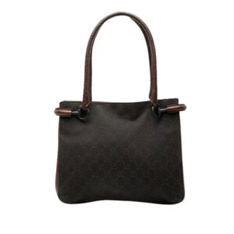Gucci Pre-owned Handbags, female, Brown, Size: ONE SIZE Pre-owned Vintage Shoulder Bag