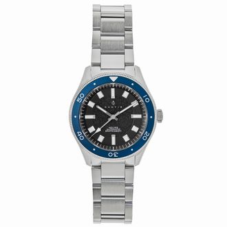 Nautis Mens Holiss Automatic Bracelet Watch - Silver Stainless Steel - One Size