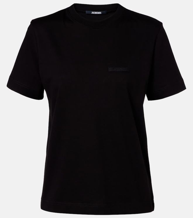Camiseta de jersey de algod&oacute;n con logo