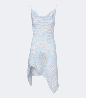 Pucci Labirinto silk cr&ecirc;pe de chine minidress