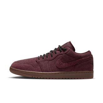 Nike Jordan Mens Air Jordan 1 Low SE Shoes in Red | IO2047-600