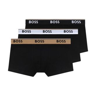 HUGO BOSS Trunk 3P Power - Underwear - Hombre - Negro - 2XL