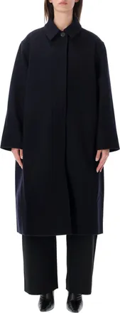 STUDIO NICHOLSON Rounded Silhouette Overcoat