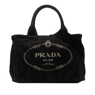 Prada Pre-owned Tote Bags, female, Black, Size: ONE SIZE Pre-owned Satchel
