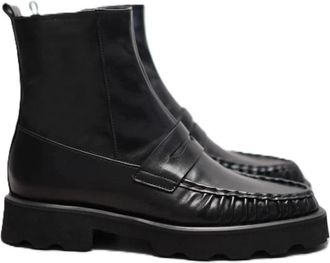 Kennel & Schmenger Taylor Enkellaars - Dames - Enkellaarsjes - Zwart - 40 1/2 EU - Leer - Schoenen