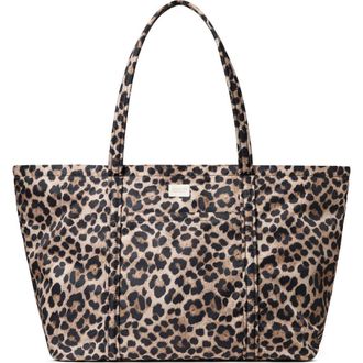Loeffler Randall Dina Leopard Print Tote in Brushed Leopard at Nordstrom