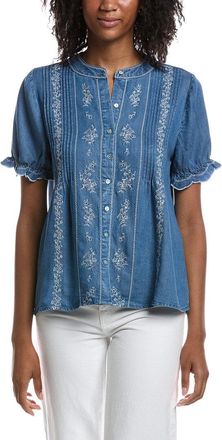 Nanette Lepore Embroidered Blouse