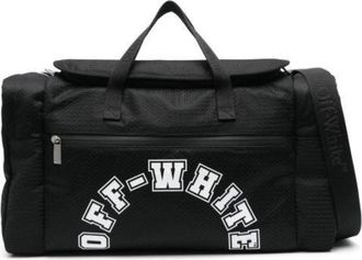 Off-white Weekender Baseball Logo Duffle Bag - Heren - Weekendtassen - Zwart - ONE Size - Nylon - Tassen