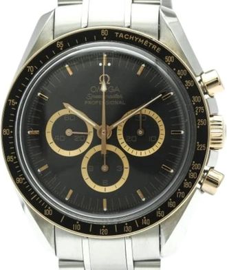 Omega Pre-owned Speedmaster 3366.51 Polshorloge - Heren - Vintage Horloges - Zwart - ONE Size - Vintage