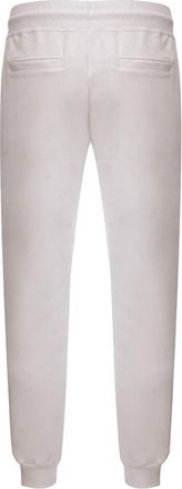 GCDS Mens White Cotton Athletic Pants