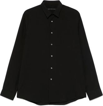 low brand Camicia in lino - Nero