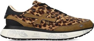Premiata Lauryn 7781 - Dames - Sneakers - Bruin - 37 EU - Leer - Schoenen