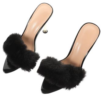 Generic GALPADA Design High Heel Sandals for Women Summer Lightweight Breathable Footwear Elegant Chic Fashionable Party Shoes with Anti-Skid Sole Black