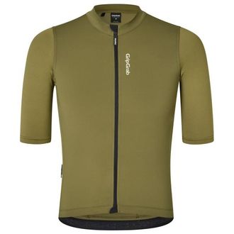 GripGrab Ride Short Sleeve Jersey Velotrikot f&uuml;r Herren | oliv