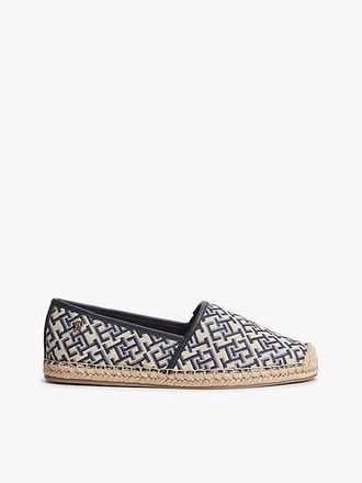 Tommy Hilfiger Alpargatas en jacquard con insignia con monograma