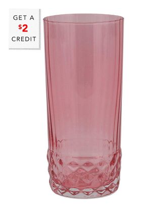 Vietri Viva By Vietri Deco Tall Tumbler With $3 Credit