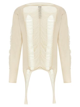 Rick Owens Mens Ls Top Sweater