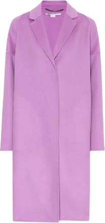 Stella McCartney Purple Wool Overcoat Size L