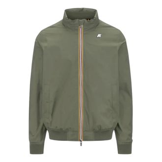 K-Way K-Way, Light Jackets, male, Green, Size: 2XL K-Way Coats Green