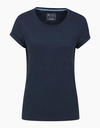 Mountain Warehouse Womens Mountain Warehouse Womens/Ladies Bude Relaxed Fit T-Shirt - Navy - Size: 14