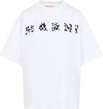 Marni White Cotton T-shirt