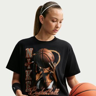 Nike Womens Classic Basketball T-Shirt in Black | IO0947-010