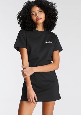 Ellesse Sommerkleid ELLESSE Adore Dress, Damen, Gr. 34, N-Gr, schwarz, Obermaterial: 100% Baumwolle, l&auml;ssig geschnitten mini, Rundhals, Kleider Sommerkleid