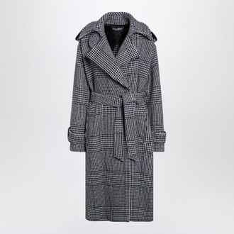 Dolce & Gabbana Houndstooth Checked Coat