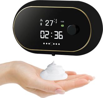 OEM Dispensador De Jab&oacute;n Autom&aacute;tico De Pared Con Sensor Inteligente Ajustable, Resistente Al Agua (ipx5), Recargable Por Usb, Ideal Para Accesorios De Ba&ntilde;