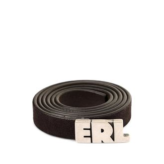 ERL Distressed Leather Belt