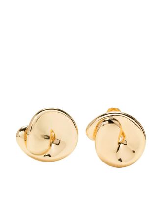 JENNY BIRD Rio button earrings - Gold