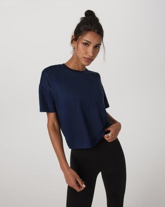 Vuori Clothing Energy T-Shirt | Blue Coast | XS, Size Extra Small