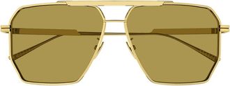 Bottega Veneta Sunglasses Bv1012 S 008 Gold/Brown Men