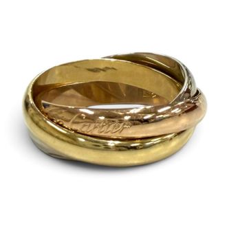 Cartier Pink Gold White Gold Yellow Gold Yellow Gold (18K) Pink Gold (18K) White Gold (18K) Band Ring (Pre-Owned)