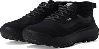 Vans U MTE Crosspath Mid Athletic Shoes Black/Black : Mens 8.5 - Womens 10 Medium