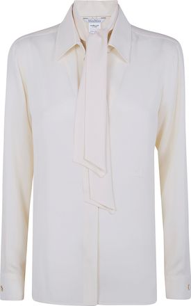 Max Mara Mxmcolmo Silk Scarf Shirt