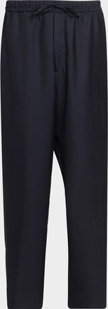 Officine G&eacute;n&eacute;rale Men & apos;s Nilson Twill Drawstring Pants