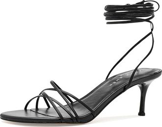 Marc Fisher Gineva Womens Dress Sandals Black Leather : 7.5 M