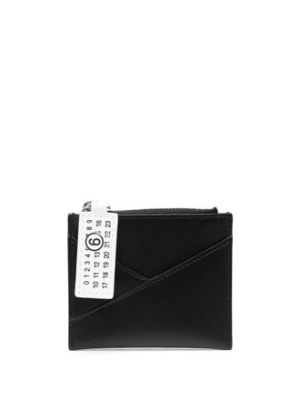 Maison Margiela Japanese 6 zipped wallet - Black