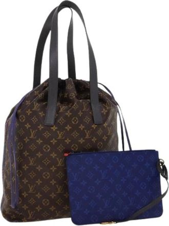 Louis Vuitton Pre-owned Cabas Light Tote Bag - Heren - Vintage Tas - Bruin - ONE Size - Vintage