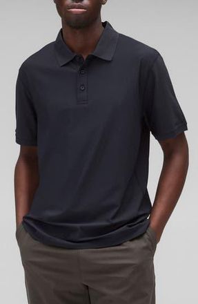 Reigning Champ Playoff Tech Piqu&eacute; Polo in Navy at Nordstrom Rack, Size Xx-Large
